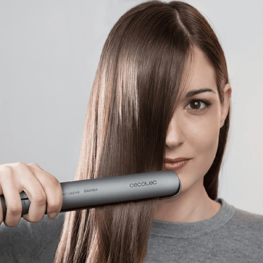 Cecotec Alisador de cabelo de turmalina com revestimento de queratina e óleo de argão e função Pro Ionizer. Cecotec Alisador de cabelo de turmalina com revestimento de queratina e óleo de argão e função Pro Ionizer.