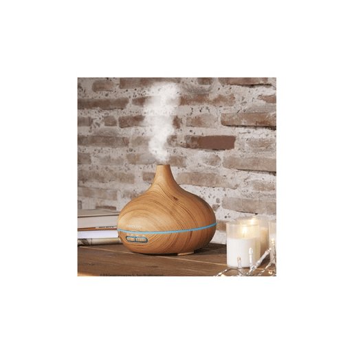 Cecotec Humidificador ultrassónico com difusor de aromas, deposito de até 300 ml e 7 cores LED.