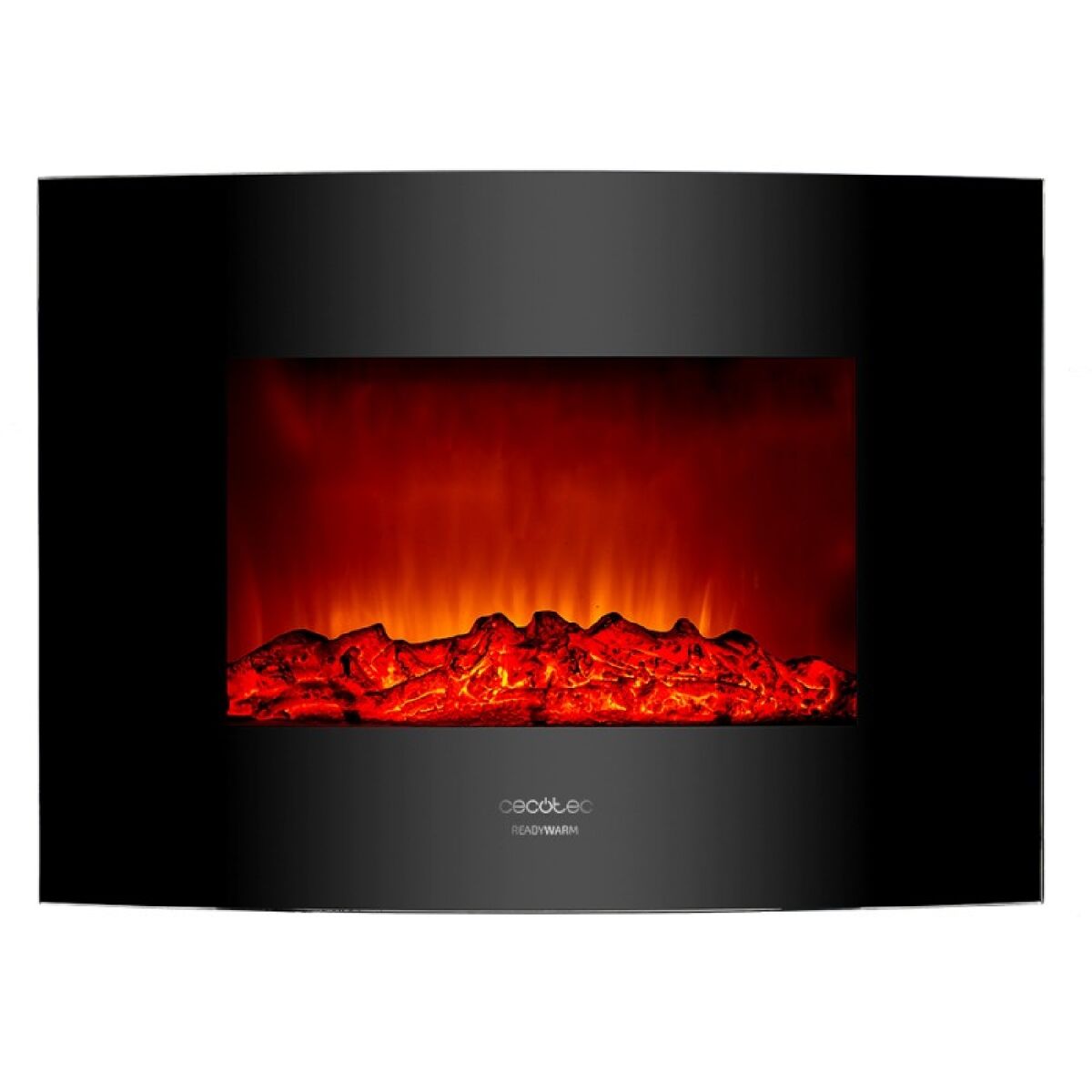 Cecotec Chimenea eléctrica decorativa de pared Ready Warm 2200