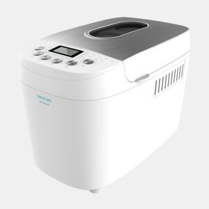 Cecotec Máquina de pão de 1,5 kg com duas resistências, 15 programas automático, 15 horas programáveis e tigela apta para máquina da louça.
