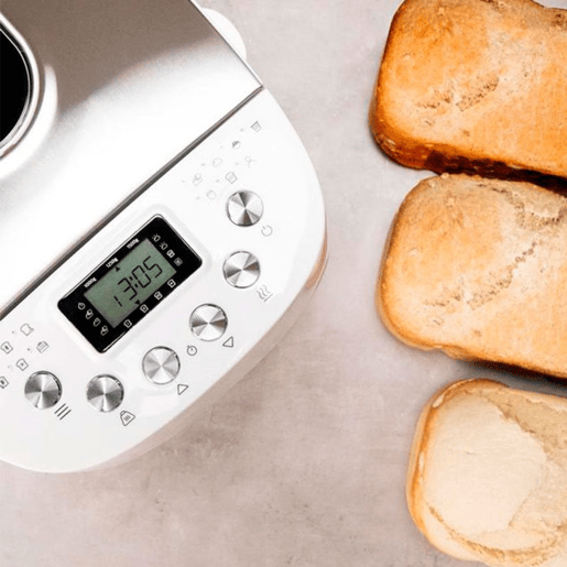 Cecotec Máquina de pão de 1,5 kg com duas resistências, 15 programas automático, 15 horas programáveis e tigela apta para máquina da louça.