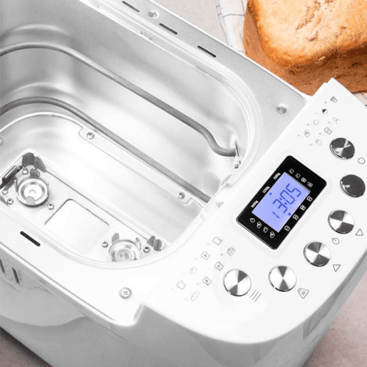 Cecotec Máquina de pão de 1,5 kg com duas resistências, 15 programas automático, 15 horas programáveis e tigela apta para máquina da louça.