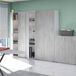Armario Multiusos 1 Puerta 41 Armario Multiusos 1 Puerta 41 Blanco/ Gris