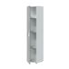 Armario Multiusos 1 Puerta 41 Armario Multiusos 1 Puerta 41 Blanco/ Gris