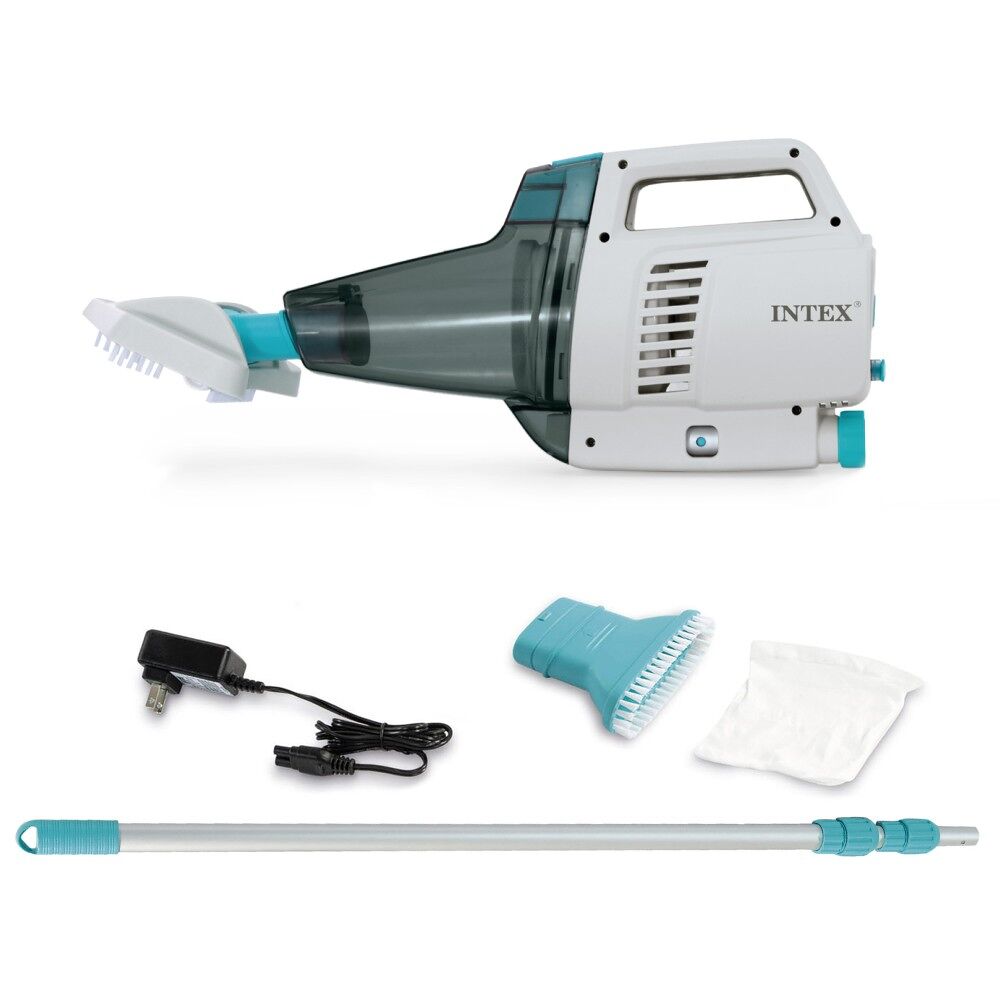 Aspiradora de piscina manual c/batería recargable INTEX