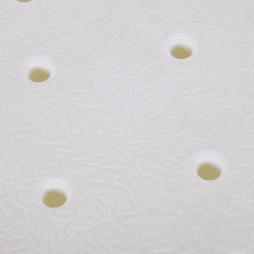 HOMCOM Cadeira para Duche Antiderrapante com Altura Ajustável em 6 Níveis Cadeira de Banho com Apoio para os Braços e Encosto 51,5x51,5x71-84 cm Branco