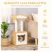 Árbol para Gato PawHut, mascotas - accesorios para gatos Árbol para Gato PawHut, mascotas - accesorios para gatos Marrón