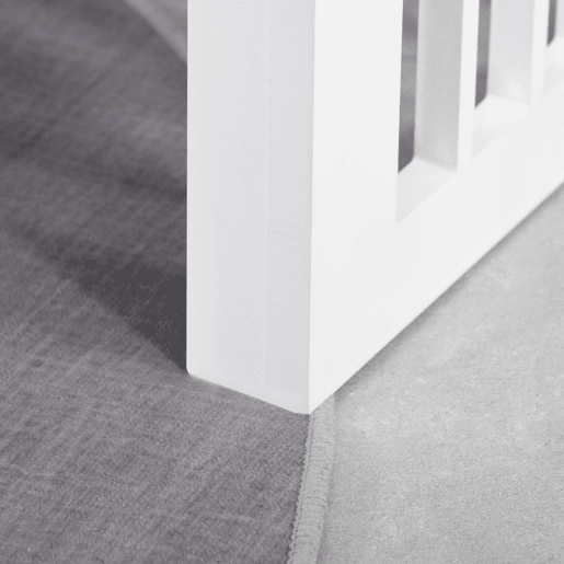 PawHut Comedouro Elevado para Cães com Suporte e 2 Tigelas Amovíveis de Aço Inoxidável Alimentador para Animais de Estimação 44x24x15 cm Branco