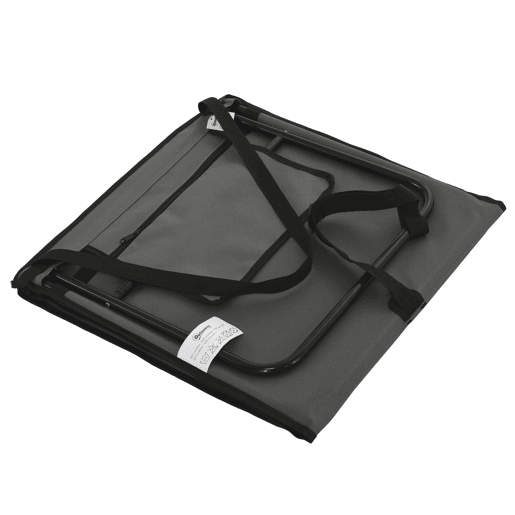 Outsunny Conjunto de 2 Esteiras de Praia Dobráveis em Tecido Oxford 600D com Encosto Reclinável e Alça de Transporte para Jardim 142x51x40 cm Cinzento