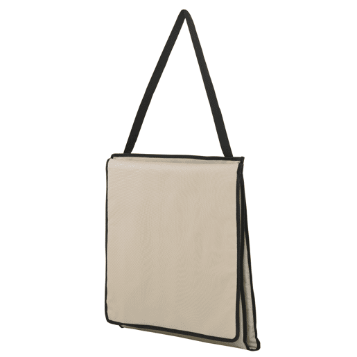 Outsunny Conjunto de 2 Esteiras de Praia Dobráveis com Encosto Reclinável, Almofadadas, em Tecido Oxford PVC 600D e Alça de Transporte para Jardim 142x51x40 cm Bege