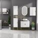 Armario de Baño MDF, Acero kleankin, hogar - baño 60 Armario de Baño MDF, Acero kleankin, hogar - baño 60 Blanco