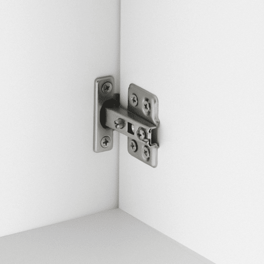 kleankin Móvel para Lavatório Pousar Armário para Casa de Banho Moderno com 2 Portas e Pés de Aço 60x30x65 cm Branco e Dourado