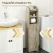 Armario de Baño kleankin, hogar - climatización 23 Armario de Baño kleankin, hogar - climatización 23 Gris