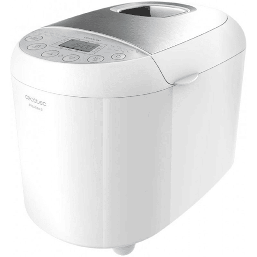 Cecotec Máquina de pão de 1 kg com 19 programas automático, 15 horas programáveis e tigela apta para máquina da louça.