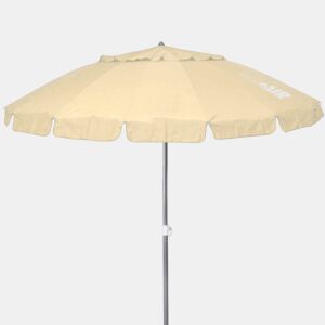 Guarda-chuva de praia à prova de vento Ø240 cm creme cmastro basculante Aktive