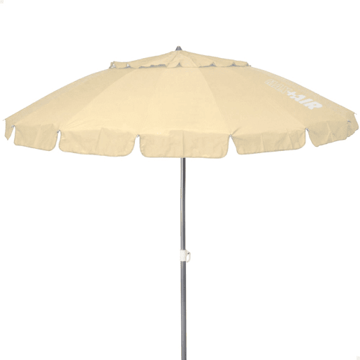 Guarda-chuva de praia à prova de vento Ø240 cm creme cmastro basculante Aktive