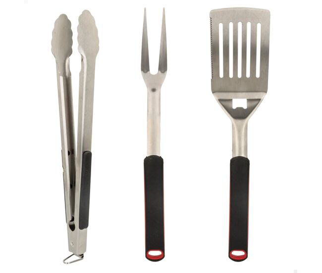Set de 3 accesorios barbacoa aktive