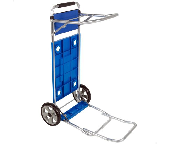 Carro mesa playa plegable con base extensible aktive