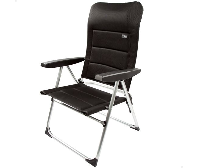 Silla plegable jardín acolchado deluxe multiposición aktive
