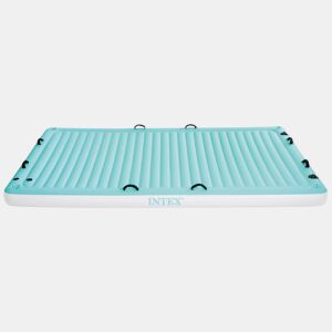 Manta flutuante insuflável csuporte para bebidas e alça 183x310x18 cm INTEX
