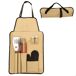 Set delantal c/6 accesorios barbacoa Aktive Set delantal c/6 accesorios barbacoa Aktive Negro