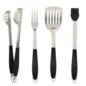 Conjunto de 4 acessórios para churrasco Aktive