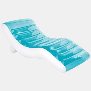 Espreguiçadeira de piscina inflável Premium azul 191x99 cm INTEX