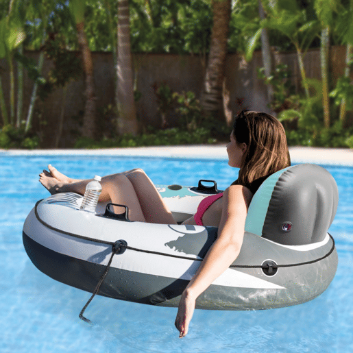 Flutuador de roda inflável River Run Ø135 cm INTEX