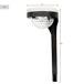Pack 2 focos solares exterior luz LED doble c/baliza para jardín Aktive Pack 2 focos solares exterior luz LED doble c/baliza para jardín Aktive Negro