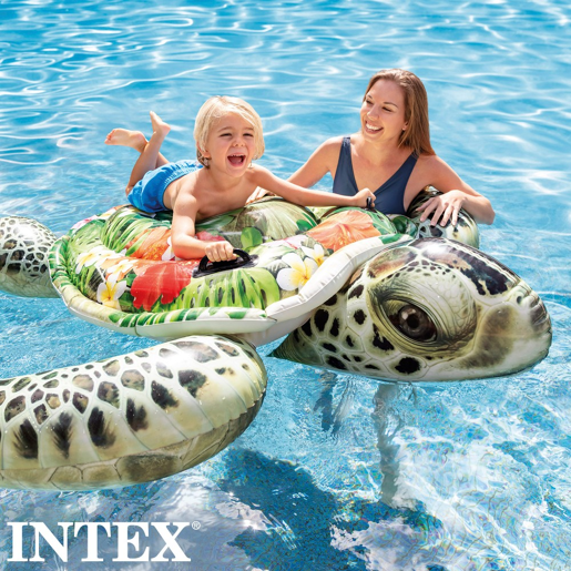 Tartaruga insuflável INTEX efeito realista 2 asas 191x170 cm