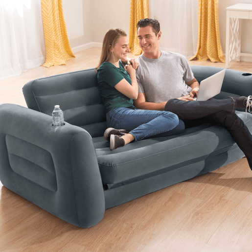 Sofá cama insuflável 2 em 1 INTEX Sofá cama insuflável 2 em 1 INTEX