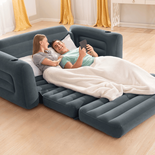 Sofá cama insuflável 2 em 1 INTEX Sofá cama insuflável 2 em 1 INTEX