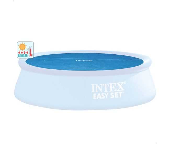 Cobertor solar intex piscinas easy set/metal frame ø488 cm