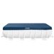 Cobertor INTEX piscina rectangular Prism Frame Cobertor INTEX piscina rectangular Prism Frame Azul