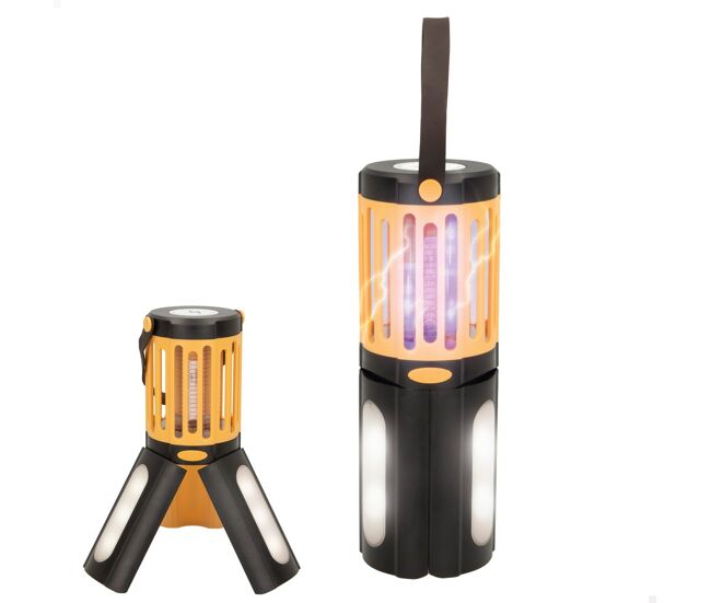 Lámpara antimosquitos led 2 en 1 portátil aktive
