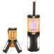 Lámpara antimosquitos LED 2 en 1 portátil Aktive Lámpara antimosquitos LED 2 en 1 portátil Aktive Negro