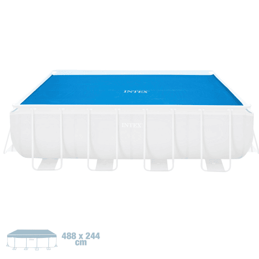 Cobertura solar INTEX piscinas retangulares 488 x 244 cm