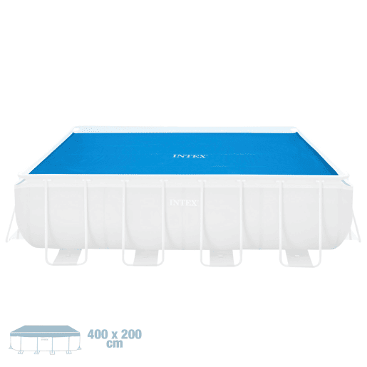 Cobertura solar INTEX piscinas retangulares 400 x 200 cm