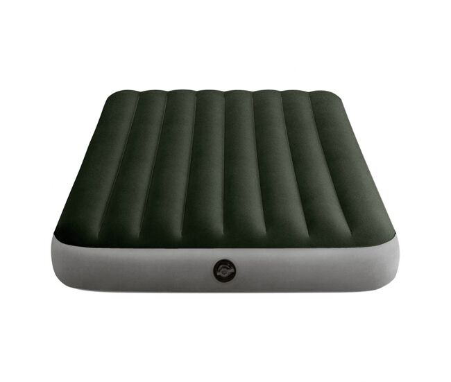 Colchón hinchable doble con hinchador prestige downy con fiber-tech intex