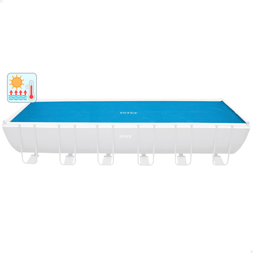 Cobertura solar INTEX piscinas retangulares 732x366 cm