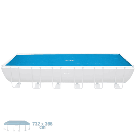 Cobertura solar INTEX piscinas retangulares 732x366 cm