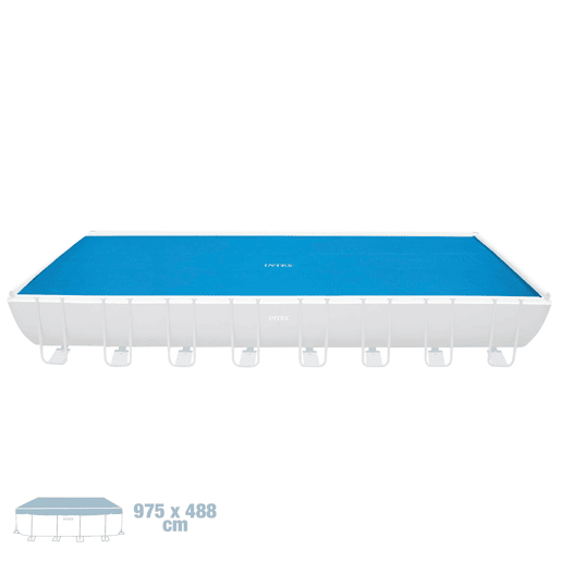 Cobertura solar INTEX piscinas retangulares 975x488 cm