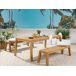 Beliani Banco Madera de acacia LIVORNO Beliani Banco Madera de acacia LIVORNO Marrón