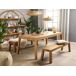 Beliani Banco Madera de acacia LIVORNO Beliani Banco Madera de acacia LIVORNO Marrón