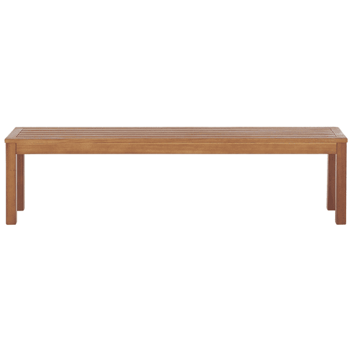 Banco de jardim MONSANO 170 cm Madeira de eucalipto Castanho