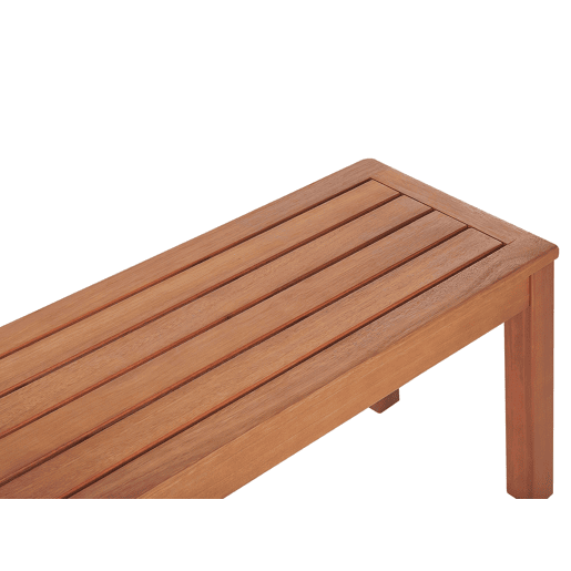 Banco de jardim MONSANO 170 cm Madeira de eucalipto Castanho