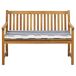Beliani Banco Madera de acacia con certificado FSC® VIVARA 120x61 Beliani Banco Madera de acacia con certificado FSC® VIVARA 120x61 Azul Marino