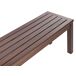 Beliani Banco Madera de eucalipto TUSCANIA Beliani Banco Madera de eucalipto TUSCANIA Marrón