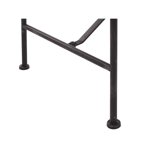 Banco de jardim MILAZZO 130 cm Metal Preto