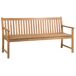 Beliani Banco Madera de acacia con certificado FSC® VIVARA Beliani Banco Madera de acacia con certificado FSC® VIVARA Marrón